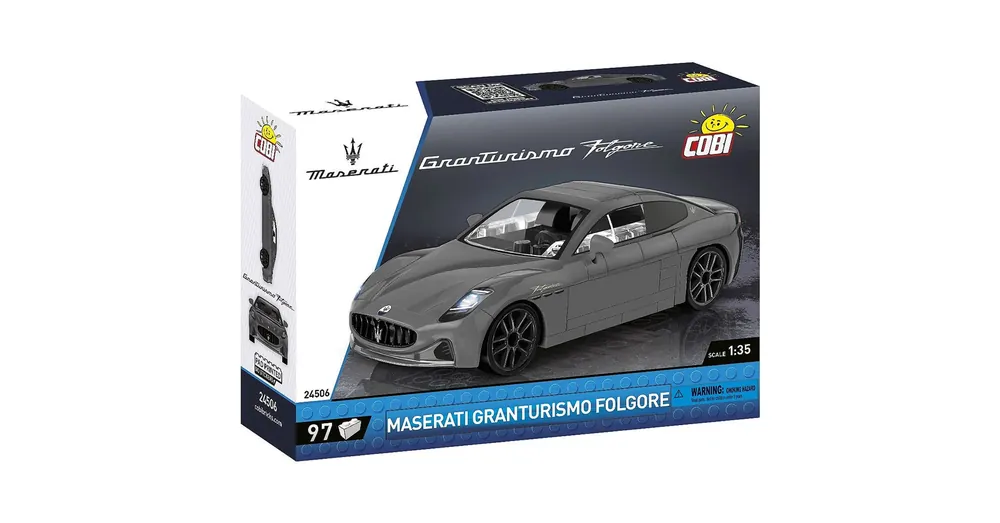 Vásárlói kedvenc COBI Maserati Granturismo Folgore autó építőjáték (24506)