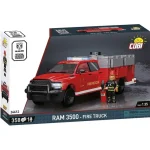 COBI Dodge RAM 3500 tűzoltóautó építőjáték (24612) Azonnali szállítás