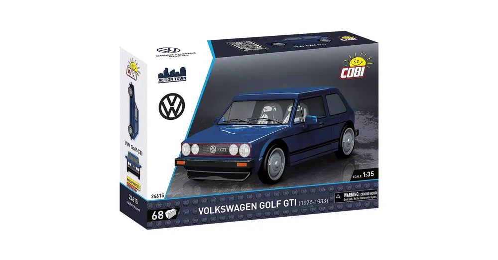 Legjobb ár COBI Volkswagen Golf GTI kék építőjáték (24615)