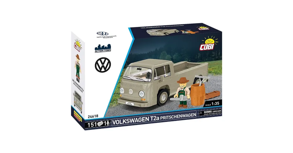 COBI Volkswagen T2a platós teherautó építőjáték (24618) Kedvezmény