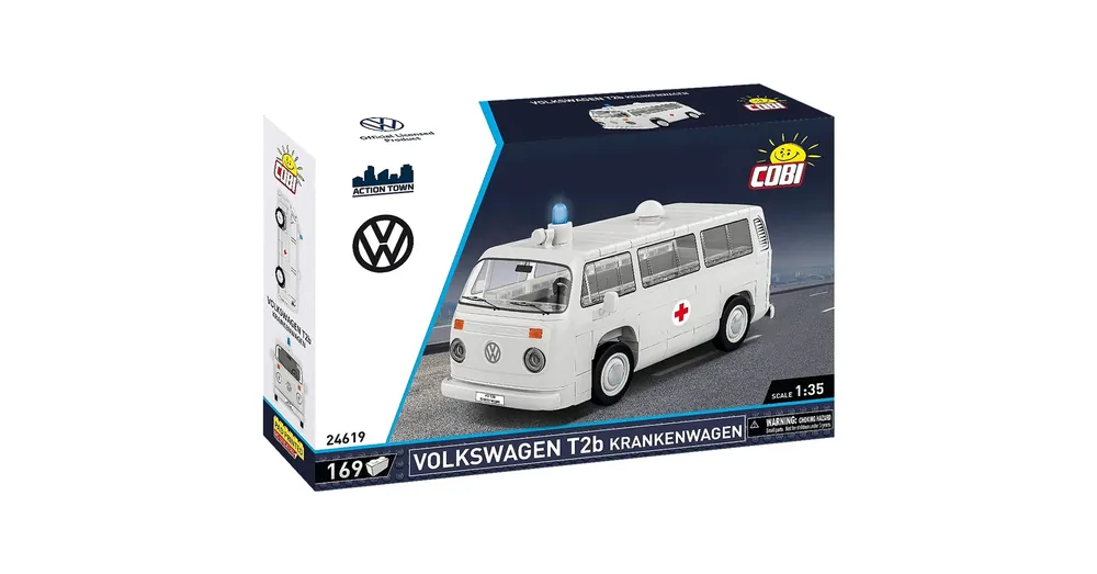 COBI Volkswagen T2b mentőjármű építőjáték (24619) Prémium