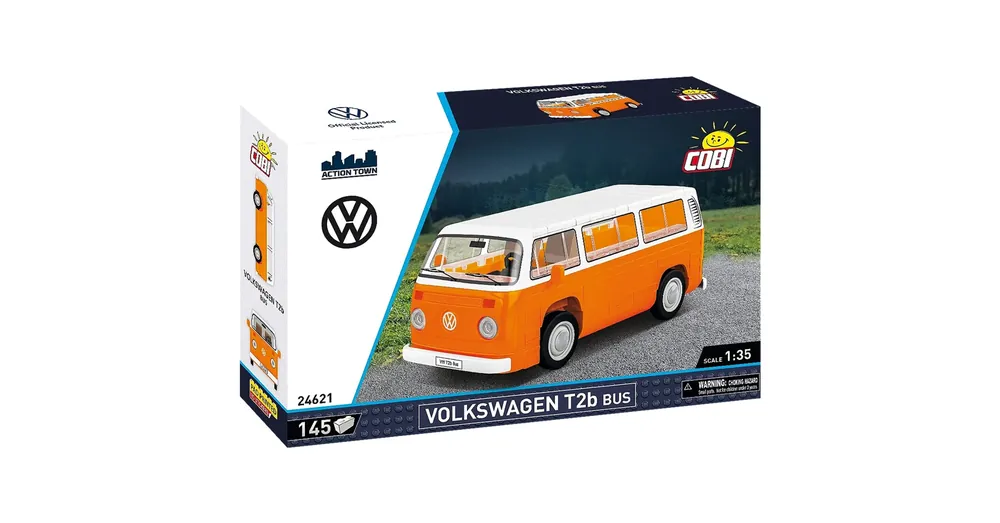 Kiárusítás COBI Volkswagen T2b busz építőjáték (24621)