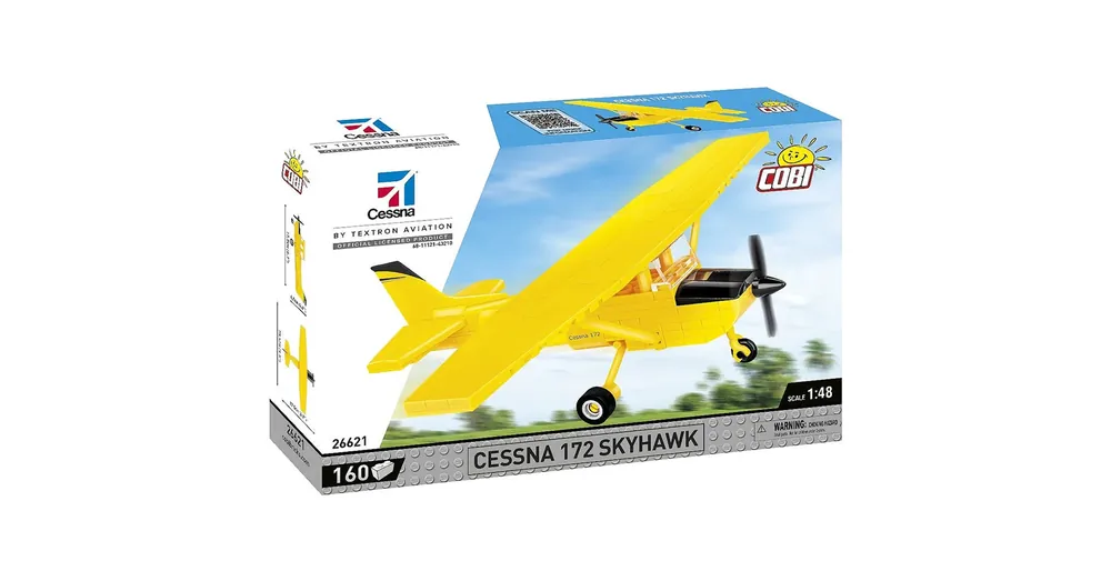 COBI Cessna 172 Skyhawk sárga építőjáték (26621) Különleges ajánlat