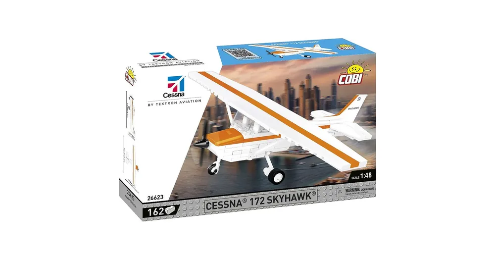 COBI Cessna 172 Skyhawk narancs-fehér építőjáték (26623) Nézd meg most