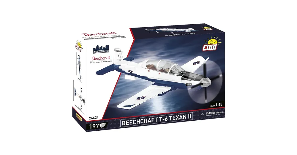 COBI Beechcraft T-6 Texan II kék-fehér építőjáték (26624) Csak ma