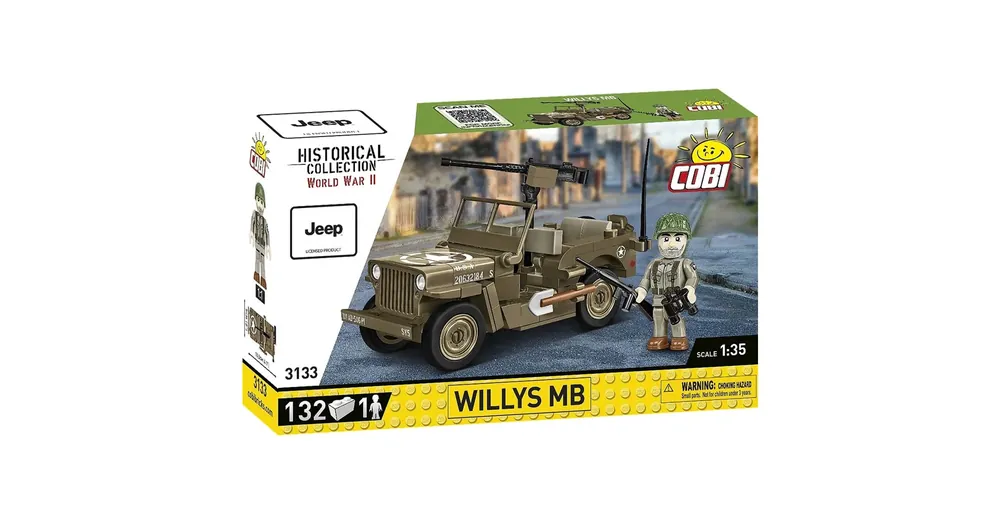 Utolsó esély COBI Willys MB harckocsi építőjáték (3133)