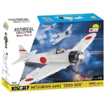 Újdonság COBI Mitsubishi A6M2 Zero‑Sen repülőgép építőjáték (5729)