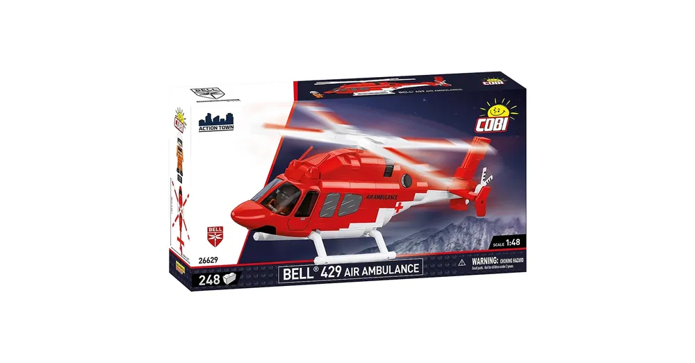 Szuper ajánlat COBI Bell 429 Légi Mentő helikopter építőjáték (26629)