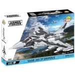 Bestseller COBI SAAB JAS 39 Gripen E repülőgép építőjáték (5820)