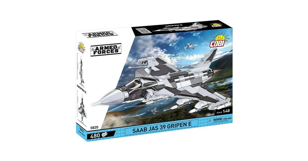 Bestseller COBI SAAB JAS 39 Gripen E repülőgép építőjáték (5820)