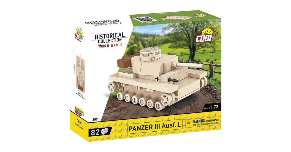 COBI Panzer III Ausf. L német harckocsi építőjáték (3090) Expressz szállítás
