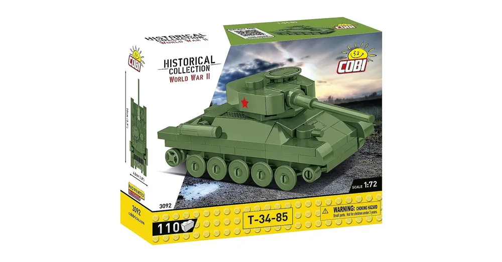 COBI T-34/85 szovjet tank építőjáték (3092) Gyors kiszállítás