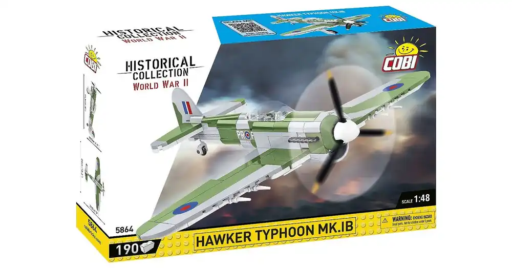 COBI Hawker Typhoon Mk.1B építőjáték (5864) Expressz kézbesítés