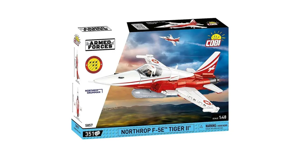 Korlátozott ajánlat COBI Northrop F-5 Tiger II repülőgép építőjáték (5857)