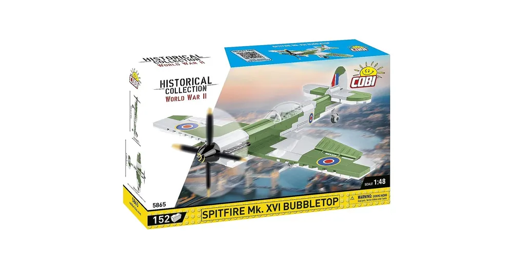 Legkelendőbb COBI Spitfire Mk XVI Bubbletop építőjáték (5865)