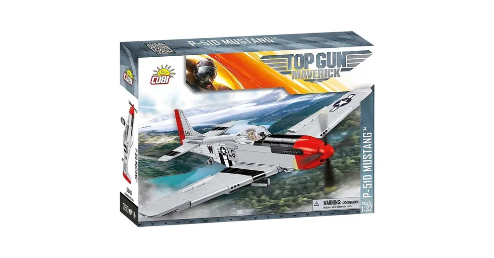 COBI Mustang P-51D „TOP GUN Maverick” repülőgép építőjáték (5846) Akció