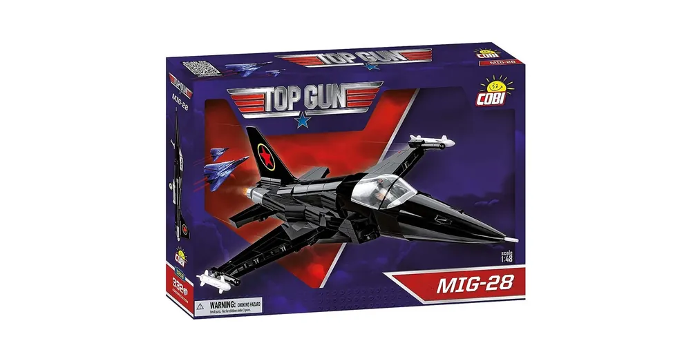 Vásárlói kedvenc COBI MiG-28 „TOP GUN” repülőgép építőjáték (5859)