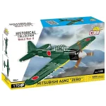 Akciós ár COBI Mitsubishi A6M2 „Zero” vadászrepülőgép építőjáték (5861)