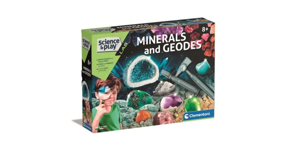 Akciós ár SciencePlay Kristályok és Geodák tudományos játék szett – Clementoni
