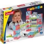 Azonnali szállítás Quercetti Cuboga 70 db-os golyópálya építőszett