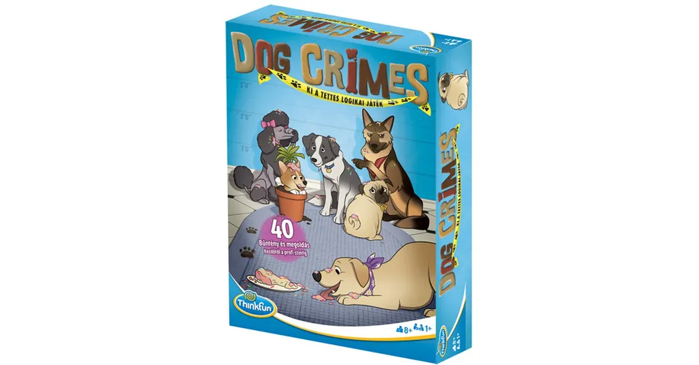Thinkfun Dog Crimes – Zsivány kutyusok Biztonságos fizetés