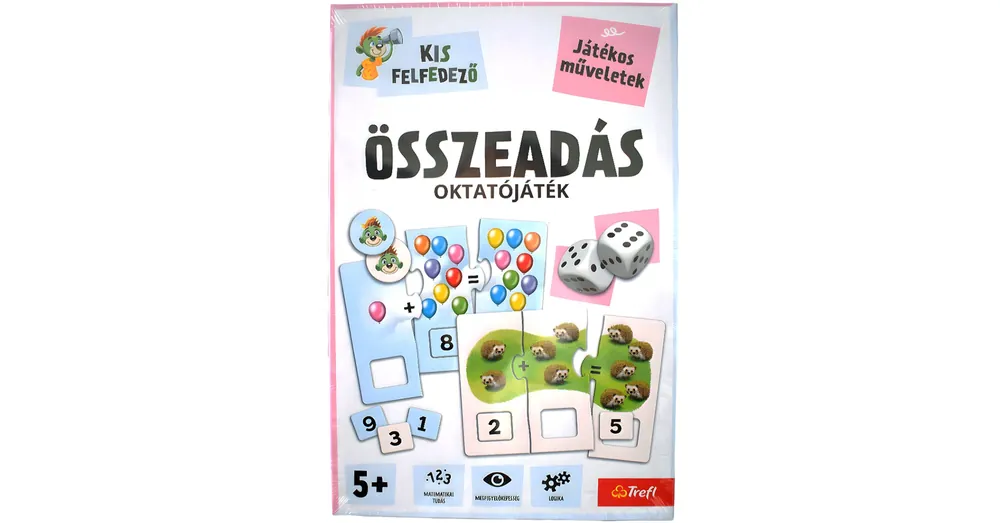 Kihagyhatatlan ajánlat Kis felfedező Összeadás oktatójáték – Trefl