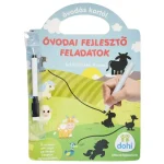 Biztonságos vásárlás Óvodai fejlesztő feladatok óvodás kortól letörölhető filccel – D-Toys