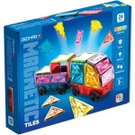 Alacsony ár Geomag Magnetic Tiles Gems jáművek mágneses építőkocka 24 db-os szett