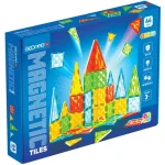 Korlátozott ajánlat Geomag Magnetic Tiles Gems mágneses építőjáték 44 db-os