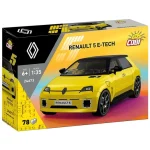 Újdonság COBI Renault 5 E-Tech sárga autó építőjáték (24673)