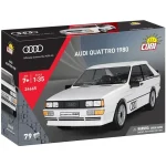 COBI Audi Quattro 1980 fehér autó építőjáték (24665) Exkluzív ajánlat