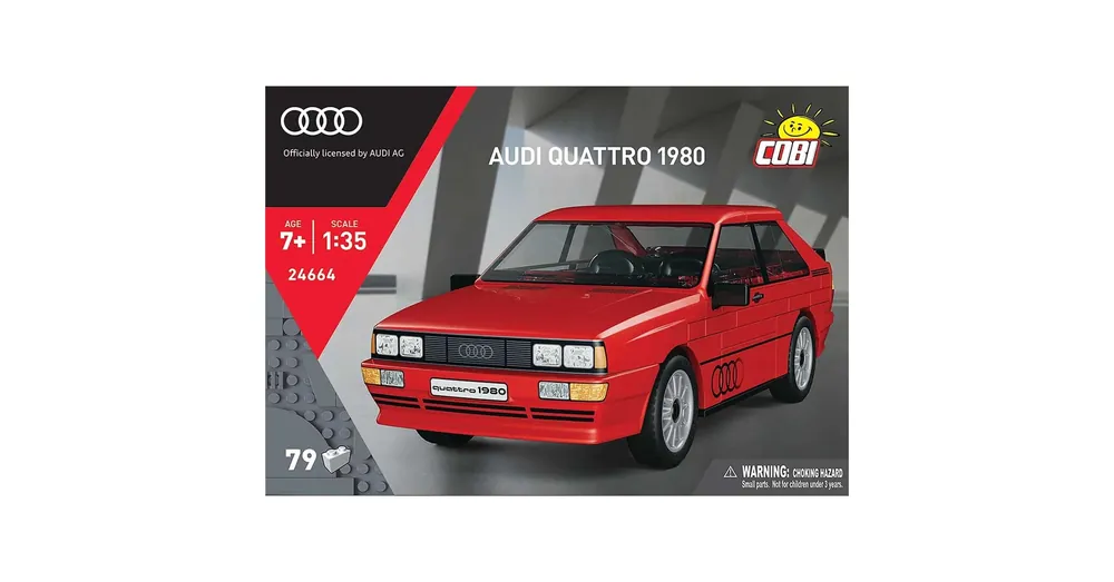 Nézd meg most COBI Audi Quattro 1980 autó építőjáték (24664)