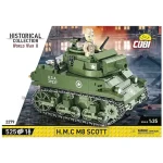 Akciós ár COBI WWII H.M.C M8 Scott tank építőjáték (2279)