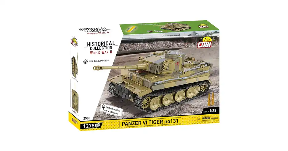 COBI Panzer VI Tiger no131 építőjáték (2588) Kedvezmény
