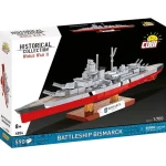 COBI WW II Battleship Bismarck építőjáték (4854) Akció
