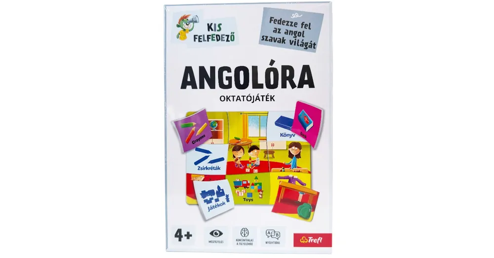 Kis felfedező Angolóra oktatójáték új kiadás - Trefl Rendeld meg most