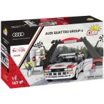 Szezonális akció COBI Audi Quattro Group 4 autó építőjáték (24666)
