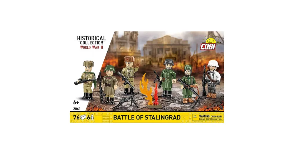Utolsó esély COBI WWII Sztálingrádi csata figura szett (2061)