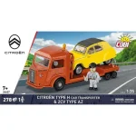 COBI Citroen Type H Car Transporter 2CV Type AZ autó építőjáték (24627) Szuper ajánlat