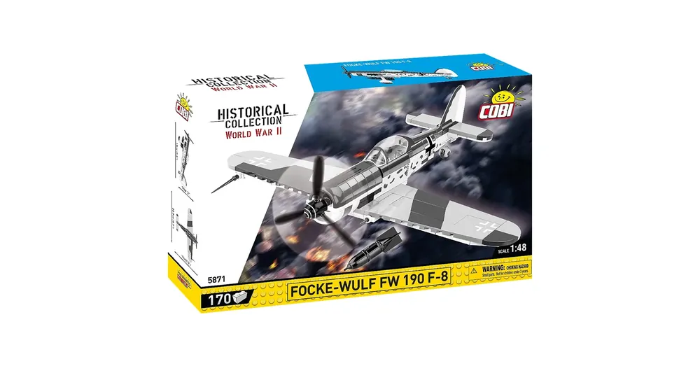COBI WW II Focke-Wulf FW 190 F-8 építőjáték (5871) Biztonságos fizetés