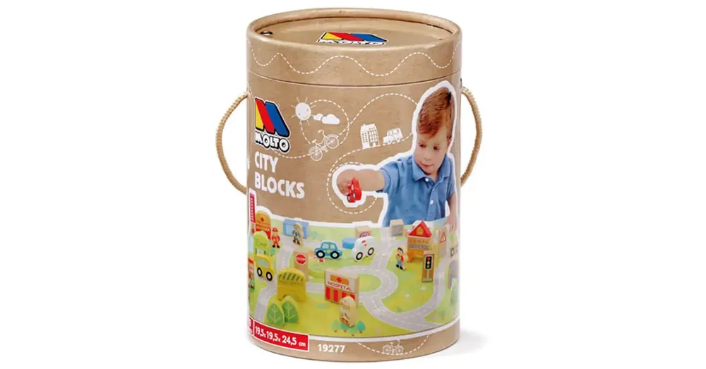 Molto Nature City Bloks fa építőjáték 79 db-os szett Utolsó esély