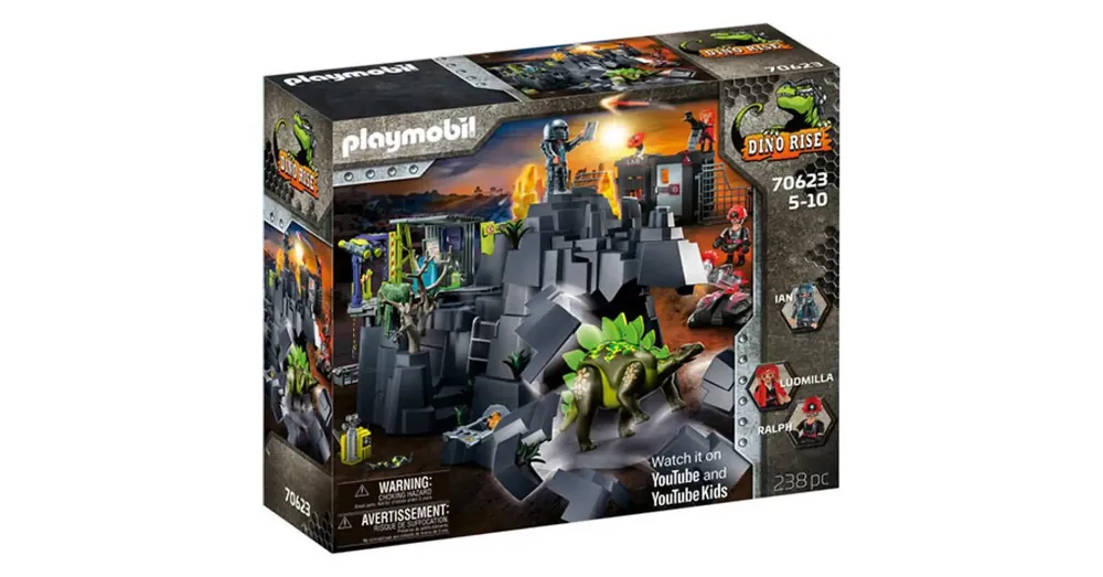 Újdonság Playmobil Dino Rise – Dínó szikla (70623)