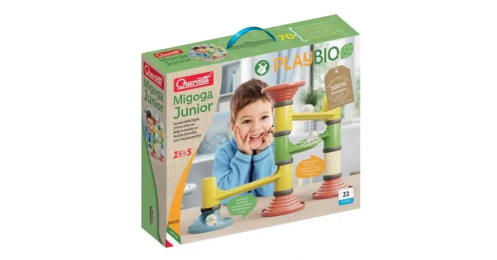 Quercetti Play Bio Migoga Junior golyópálya játékszett Alacsony ár