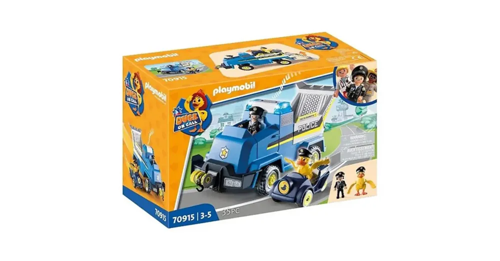 Biztonságos fizetés Playmobil Duck on Call Rendőrségi esetkocsi (70915)
