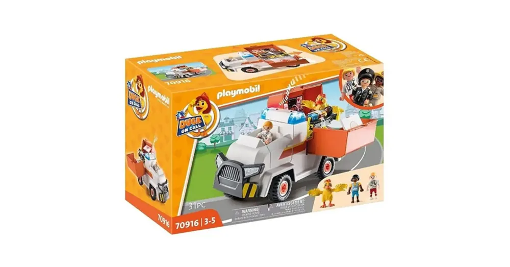 Expressz szállítás Playmobil Duck on Call Mentő esetkocsi (70916)