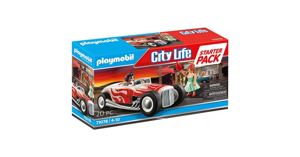 Gyors szállítás Playmobil Starter Pack Hot Rod (71078)