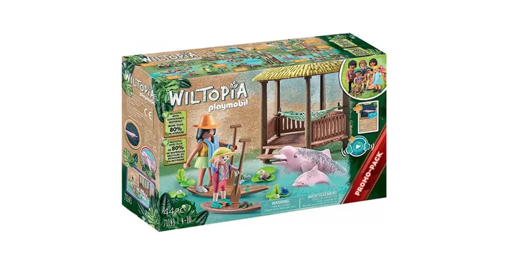 Playmobil Wiltopia SUP túra folyami delfinekkel (71143) Akció