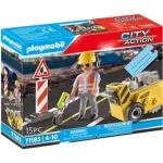 Playmobil City Action Útépítő betonvágóval (71185) Csak ma