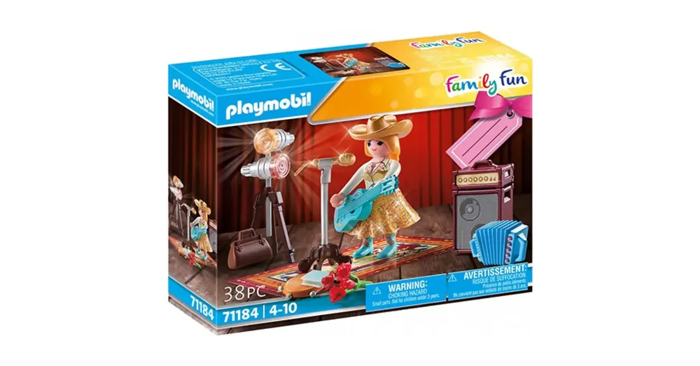 Akciós ár Playmobil Family Fun Country énekesnő (71184)