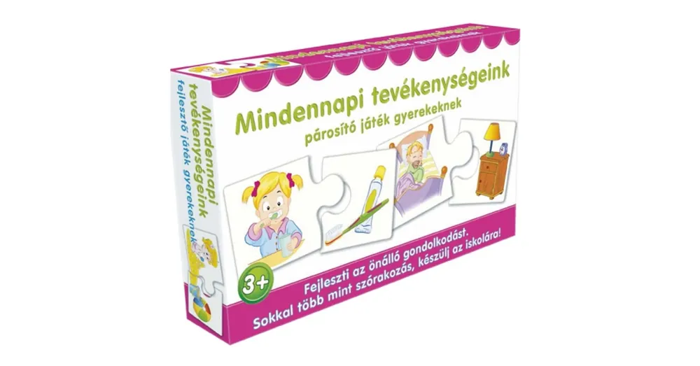 Akciós ár Mindennapi tevékenységeink párosító játék
